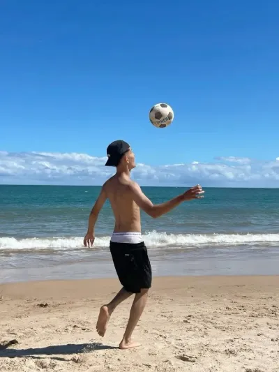 Foto gerada — praia